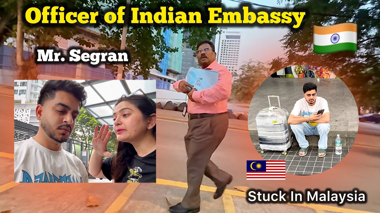 Indian Embassy se Help ke Liye Officer Aagye 🇮🇳❤️ Jai Hind 😍 Rachit Rojha Vlogs