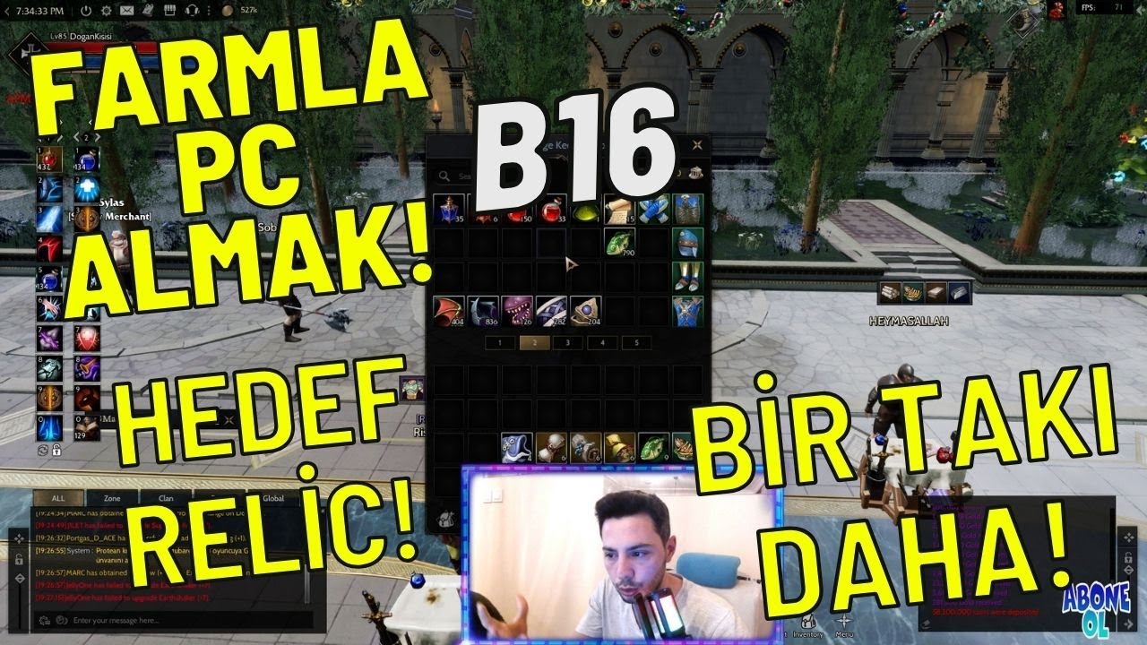 Rise Online FBA B16 | DEATH VALLEY FARMLARI | GÜÇLENMEMİZ LAZIM | TAKI KOYDUK AMA HEDEF RELİC!