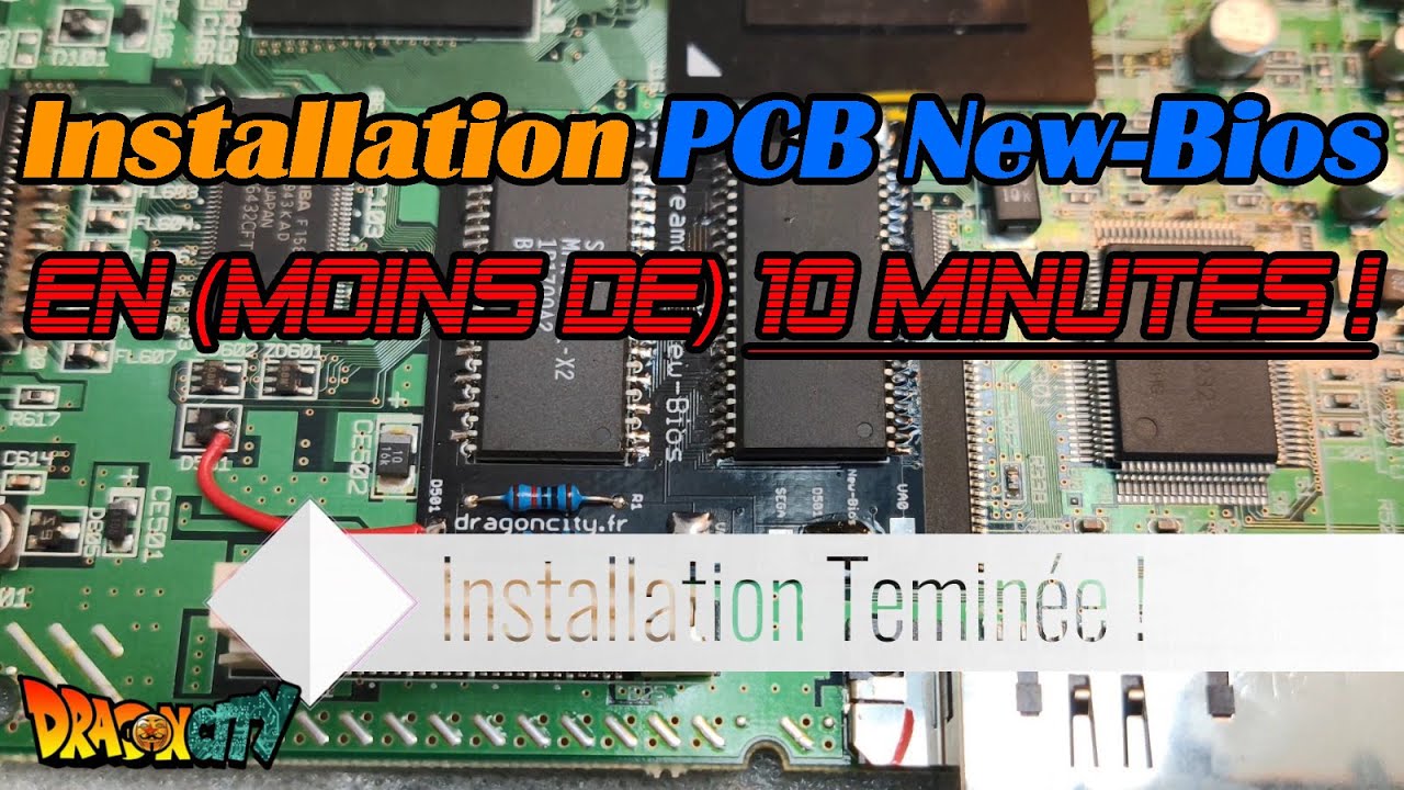 [Dreamcast] Installation PCB New-Bios en (moins de) 10 minutes !