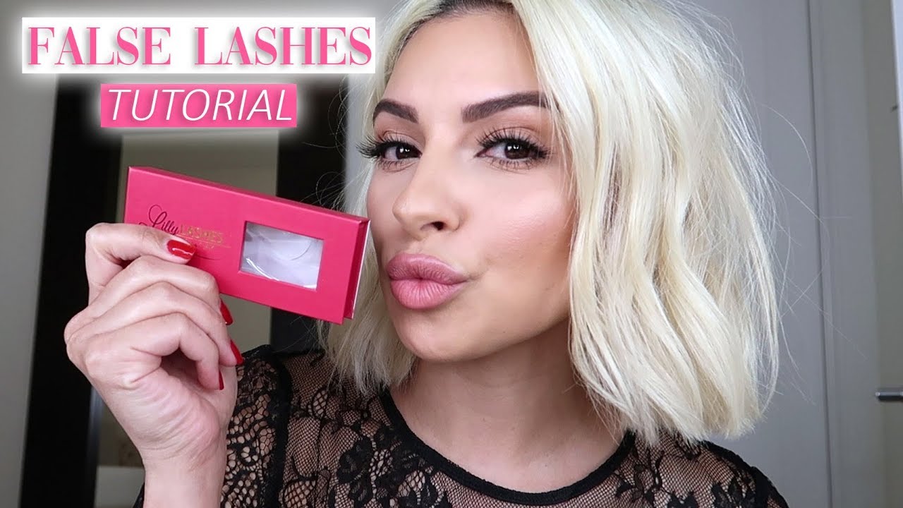 How To Easily Apply False Lashes | Amy Ave Makeup