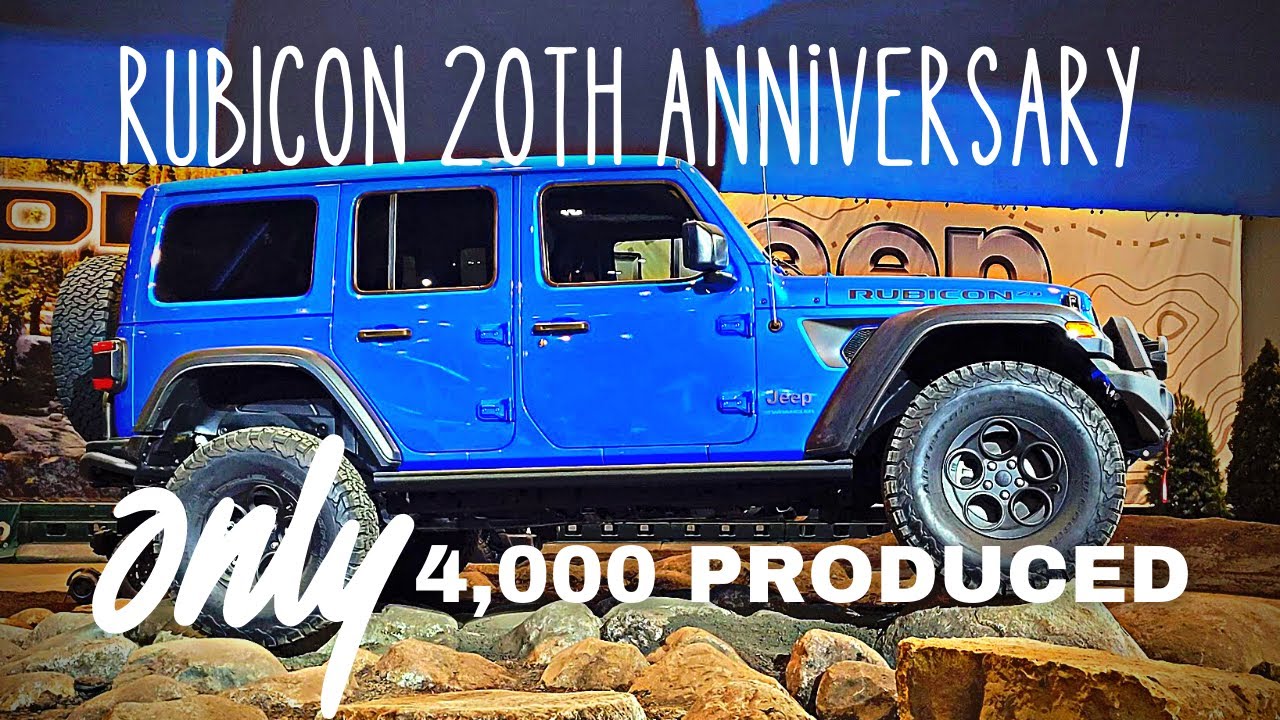 Jeep Wrangler Rubicon 20th Anniversary Edition Revealed At Chicago Auto Show