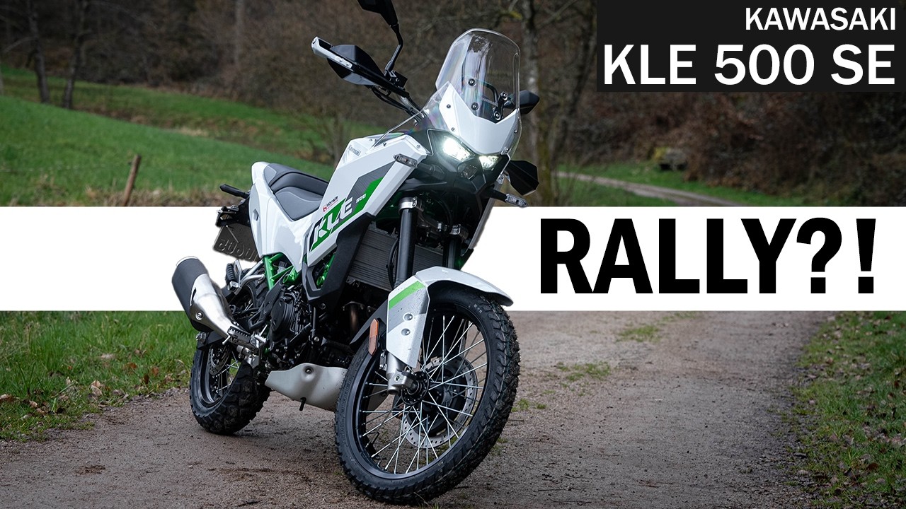 Kawasaki KLE500 - Why does Kawasaki market this as Rally?