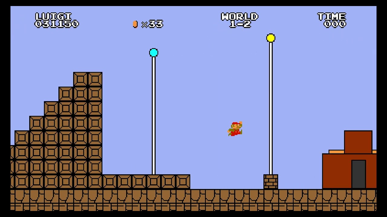 Every time Mario jump  He get 1 coin prat 1