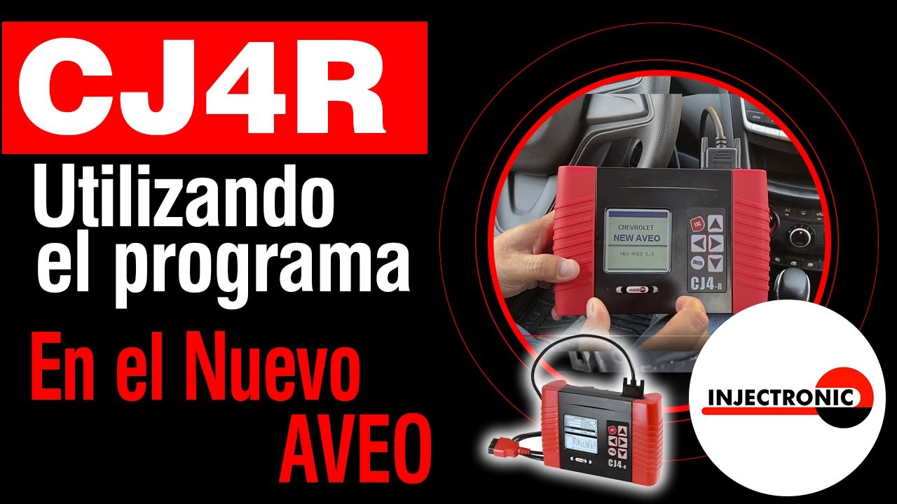 Aprende del progrma general del NEW AVEO con el escaner automotriz CJ4R.