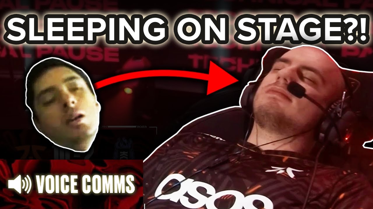 Derke Falls ASLEEP On STAGE? | VOICE COMMS vs KOI