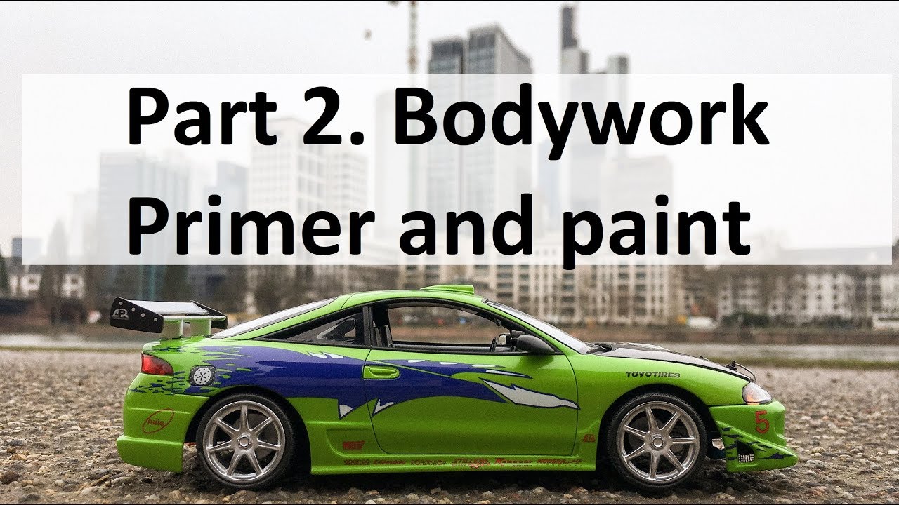 Brian's eclipse. Part 2.1. Bodywork primer and paint