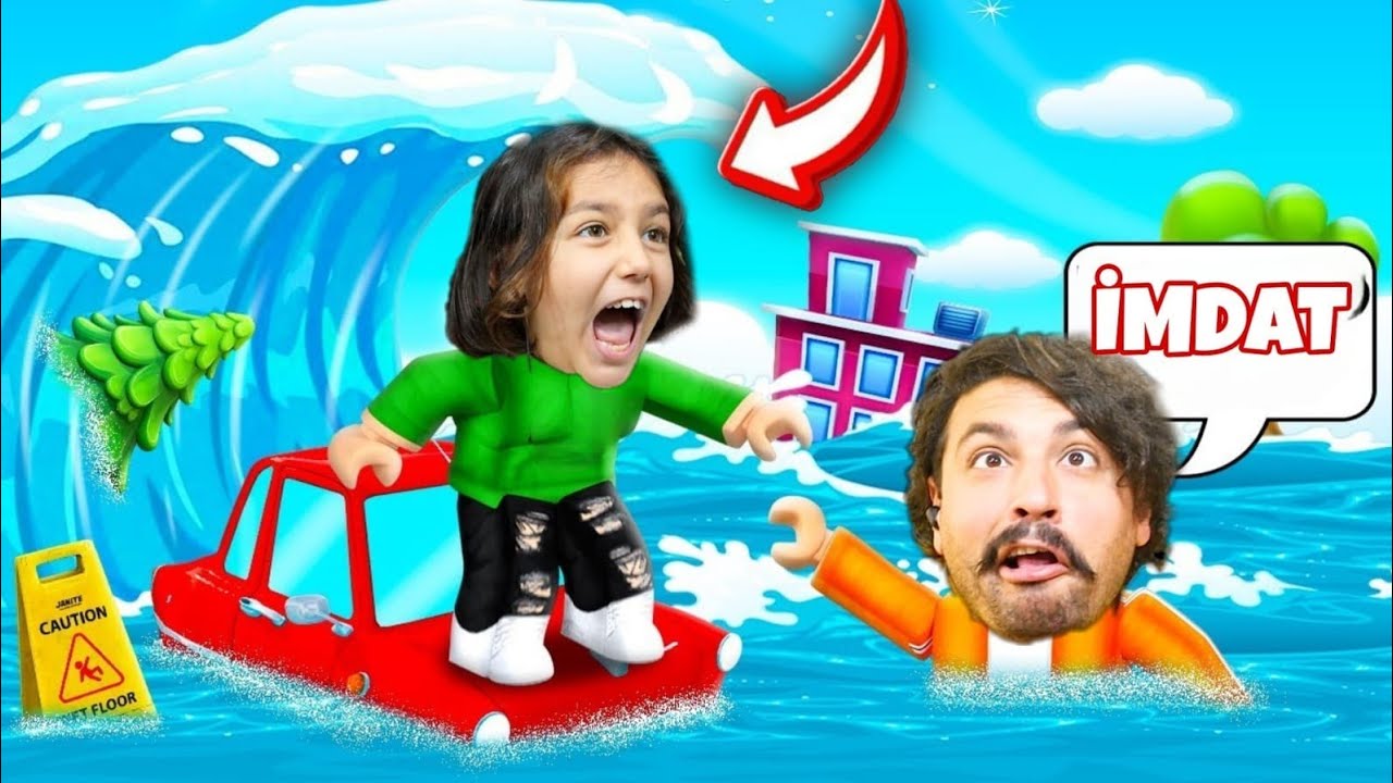 DEPREMLER SELLER DOĞAL AFETLERDEN KAÇIYORUZ 😨 Roblox Natural Disaster Survival