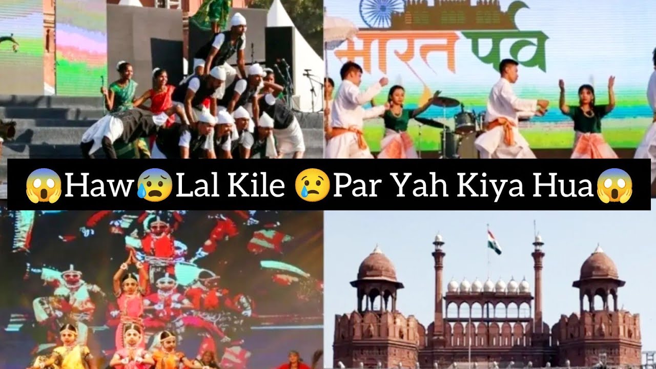 Red fort❤️🖇️.... Bharat parv 2026....