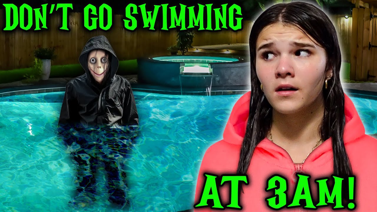 Don't Go Swimming At 3am....She DID IT AGAIN!