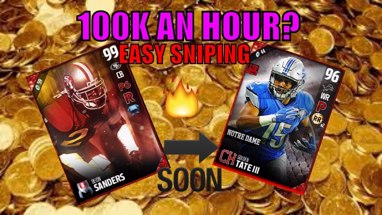 HOW TO SNIPE IN MADDEN 17! BEST SNIPING FILTERS IN MADDEN 17 ULTIMATE TEAM