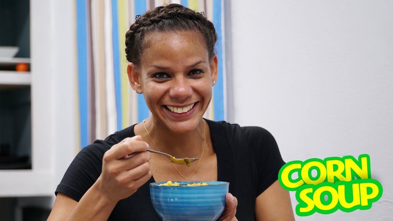 Caribbean Corn Soup | EAF Presents with Lisa