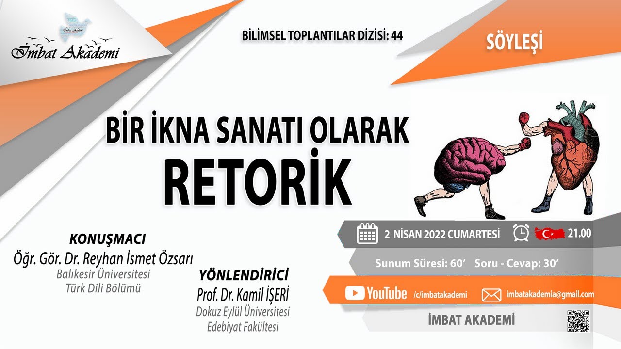 BİR İKNA SANATI OLARAK RETORİK
