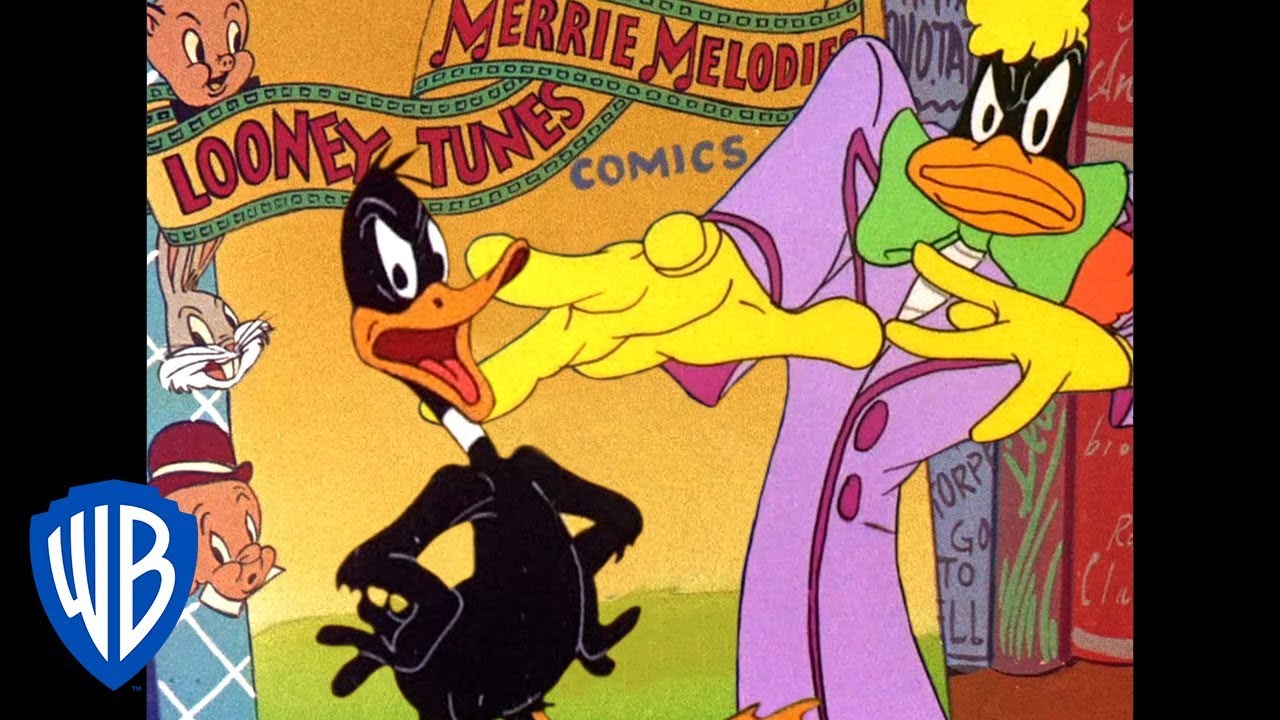 Looney Tunes | Book Review with Daffy Duck | Classic Cartoon | WB Kids