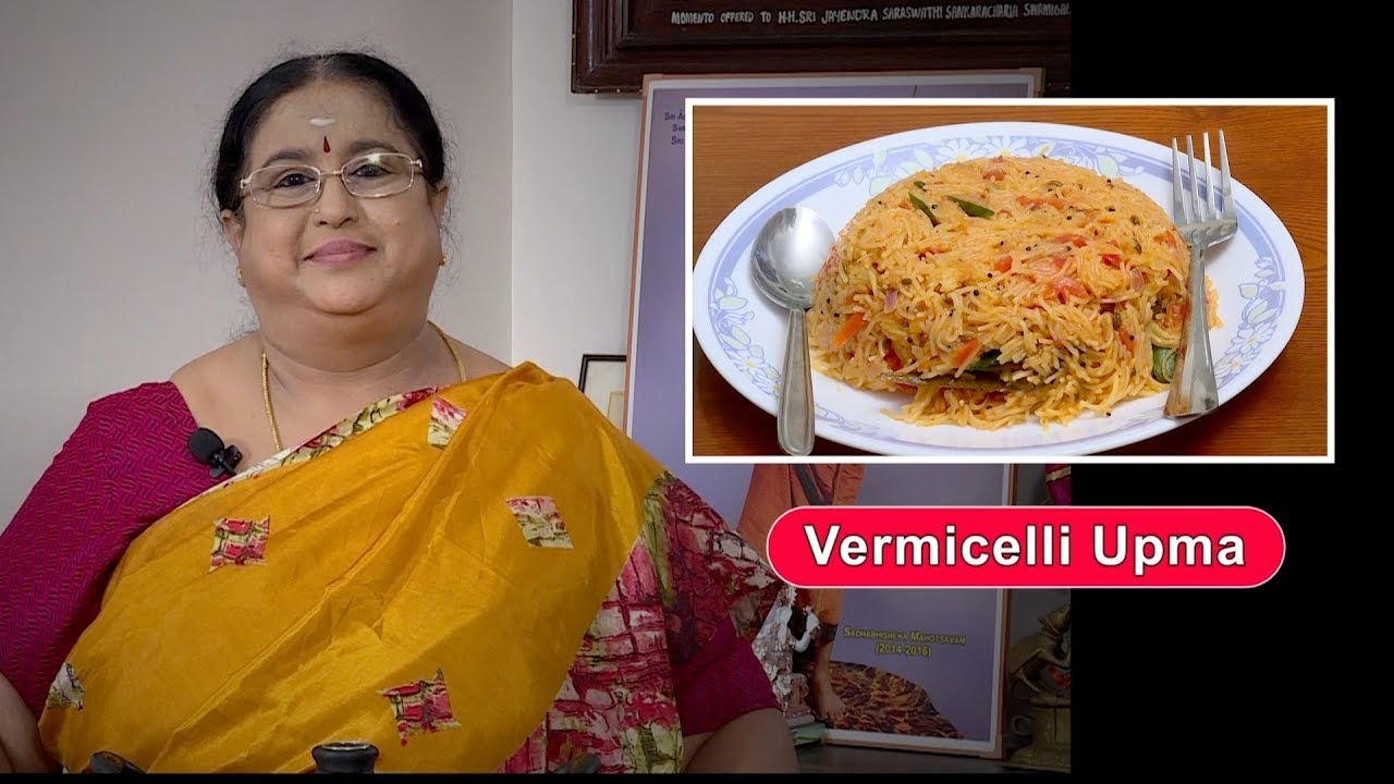 Recipe 9: Semiya Upma (Vermicelli Brinji) (English Subs)