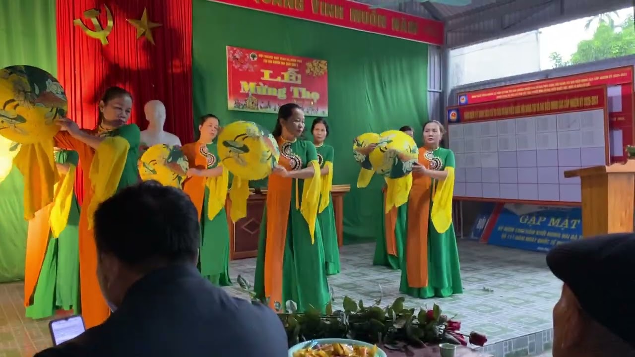 CLB hội người cao tuổi. K5 bình Phú.Chúc Phúc Chúc thọ. Các cụ Cao tuổi. K5.BPPT