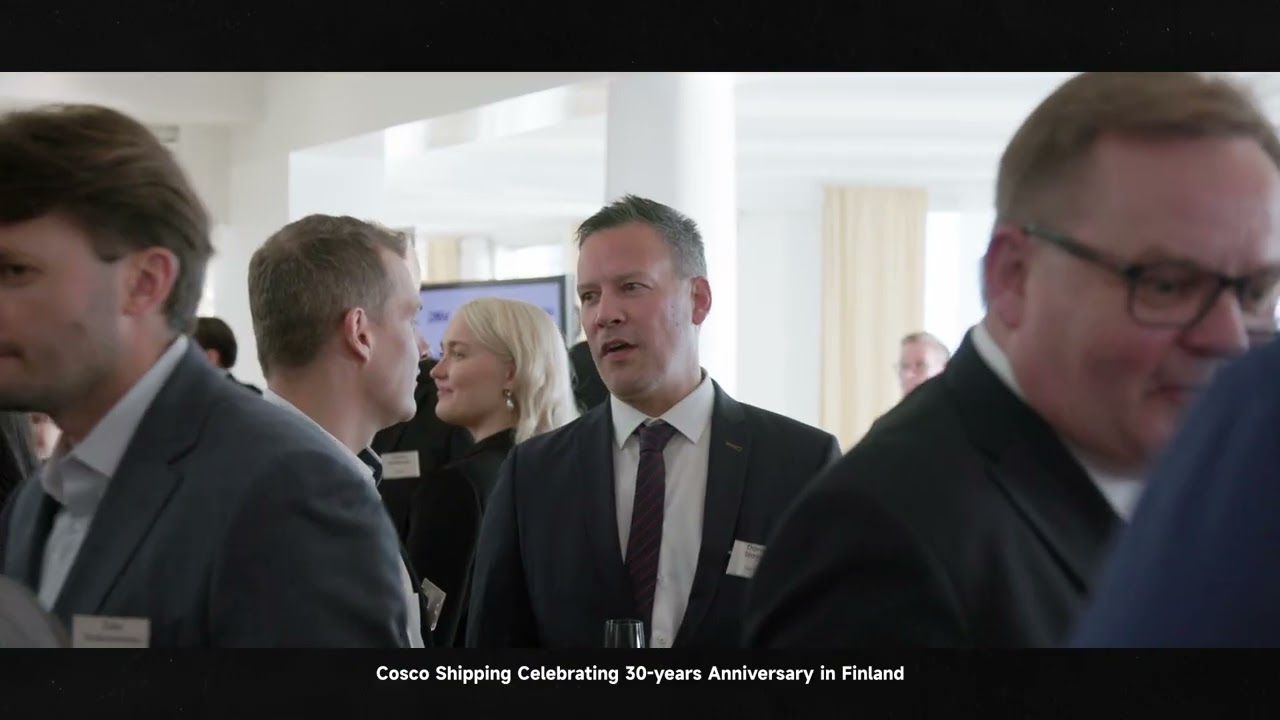 30 years COSCO SHIPPING Lines Finland