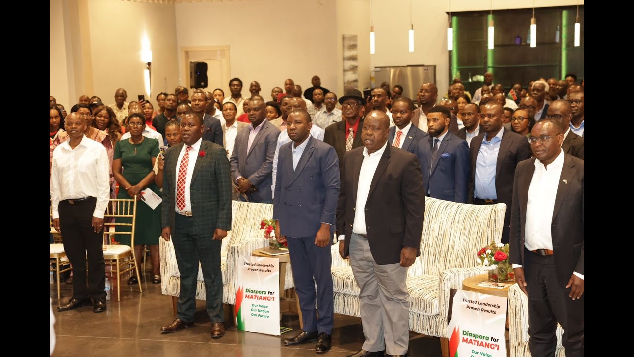 LIVE: Dr. Fred Matiang'i addressing Kenyans from Hyatt Regency Baltimore Inner Harbor, USA