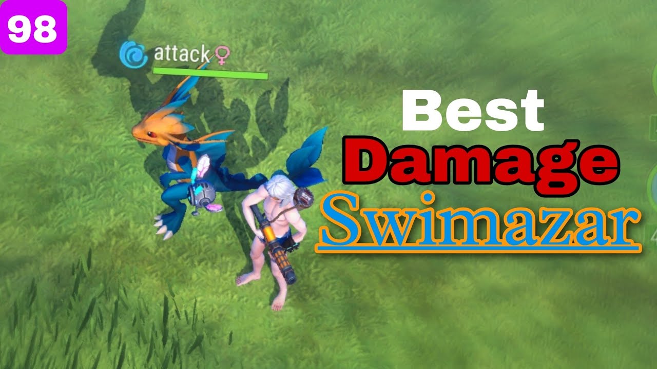 evolving best s rank working and attacker swimander to swimazar | amikin survival