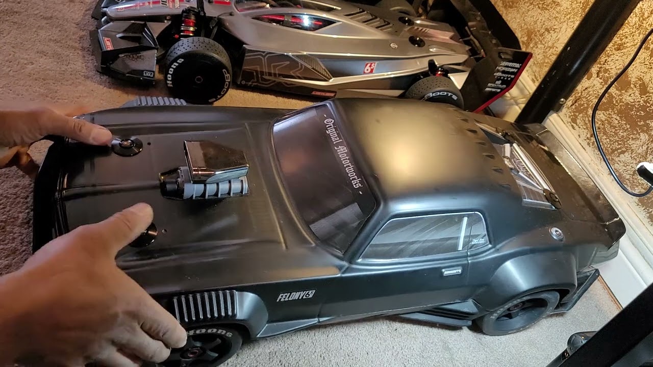 Arrma Felony body post modification