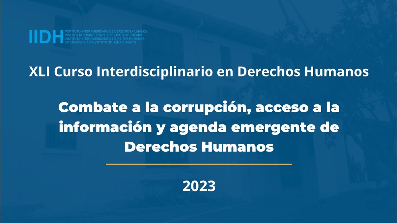 Panel“La acción nacional para el acceso a la información como herramienta de combate a corrupción