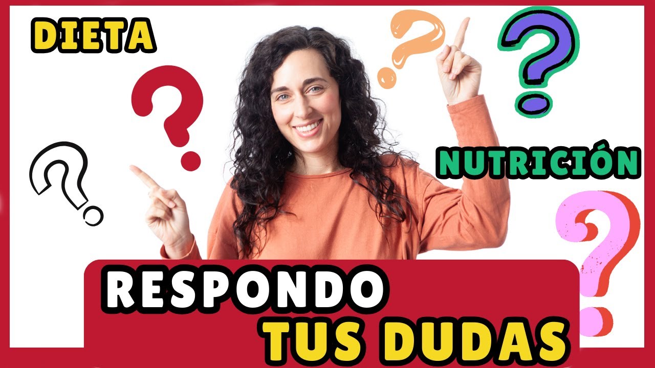 Consejos para una alimentación saludable. Respondo las preguntas de mi audiencia