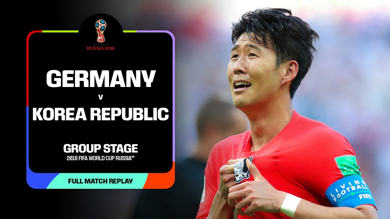 FULL MATCH: Germany v Korea Republic | 2018 FIFA World Cup