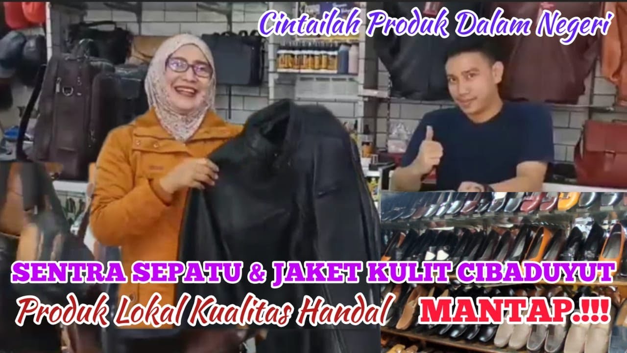 Berburu sepatu dan jaket kulit di Cibaduyut Bandung