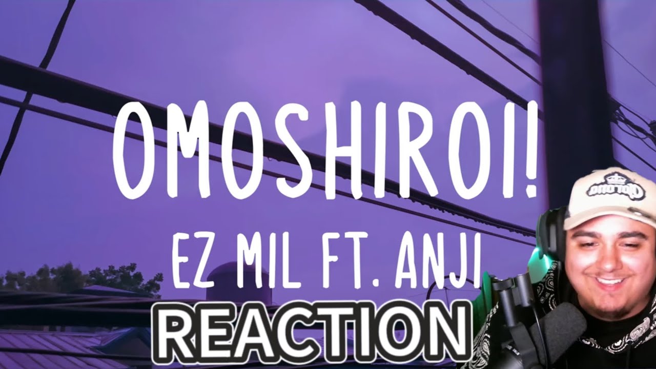 THIS IS A BANGER | Ez Mil feat. Anji - Omoshiroi! (Lyrics) REACTION