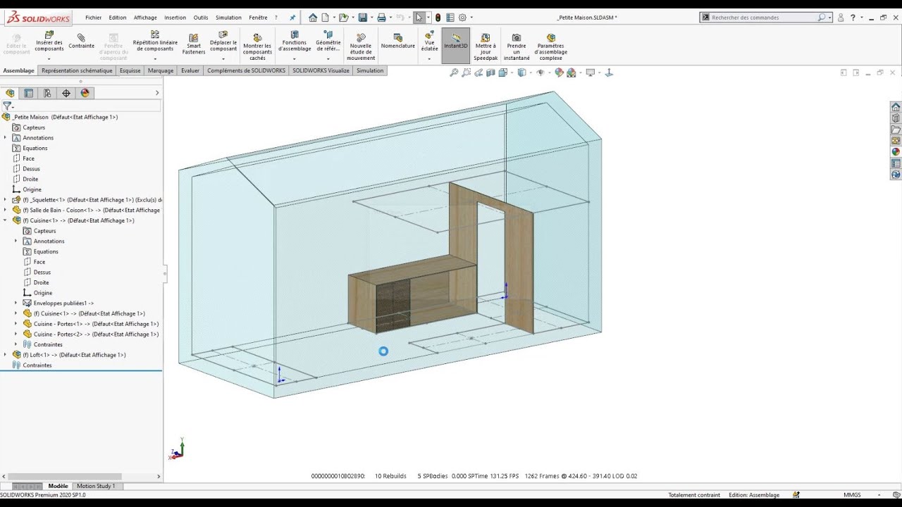 Paramétrage, Squelette et Enveloppe