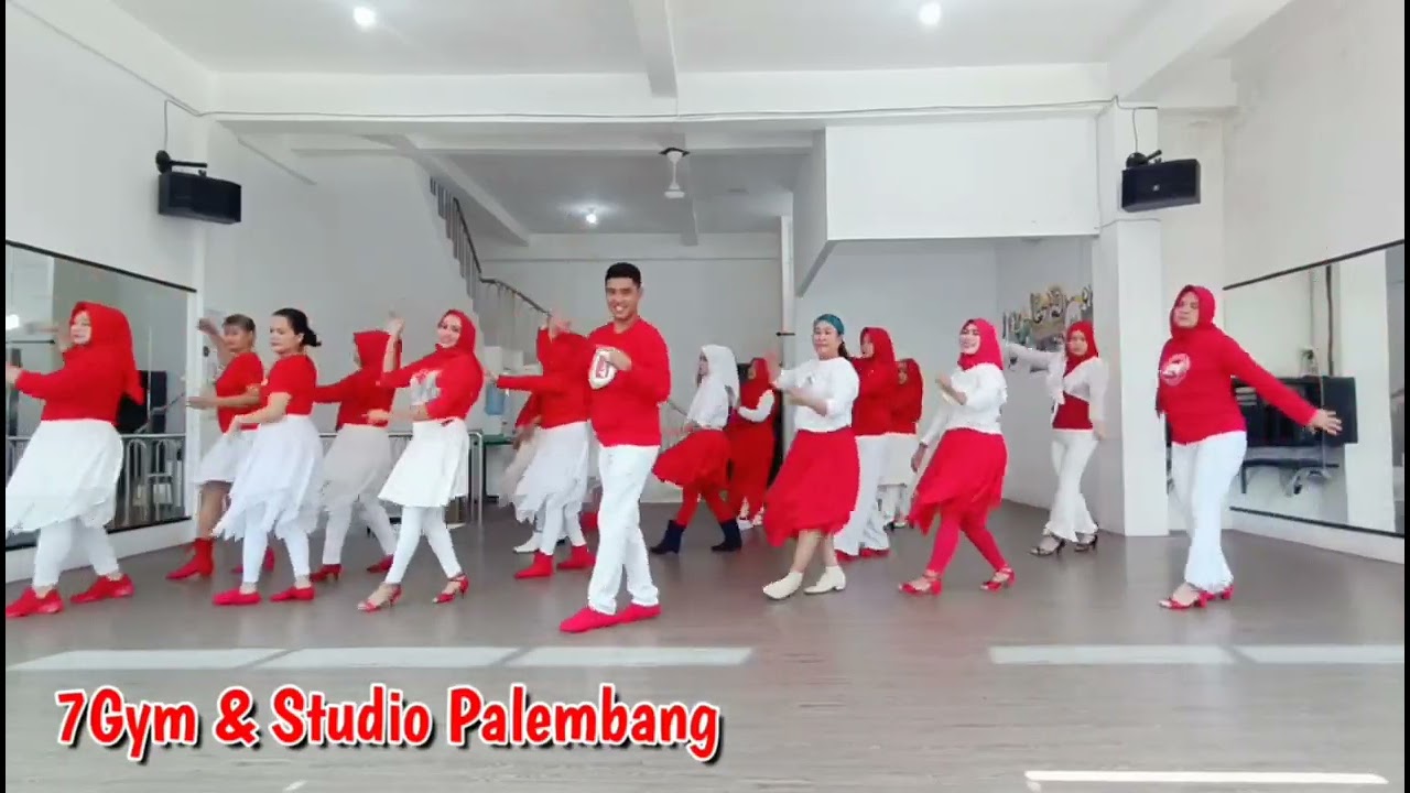 Forever And Ever Line Dance / Choreo by Muhammad Yani (INA) / Demo by 7 Gym & Studio Palembang