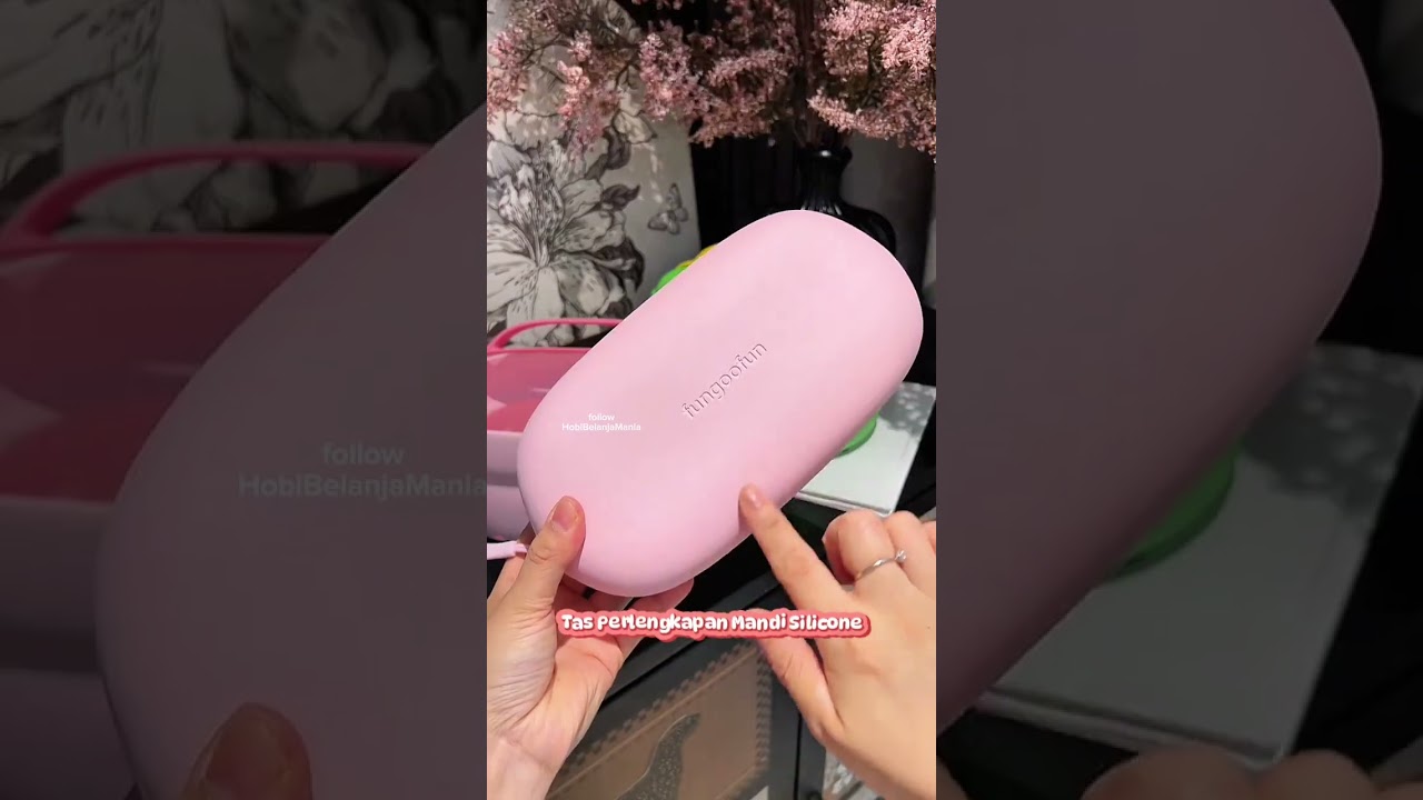 tas perlengkapan mandi silicone 