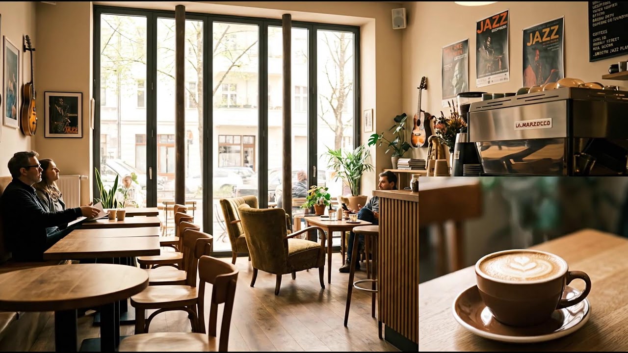 커피와 평온, 그리고 봄 재즈의 순간들 ☕🌸