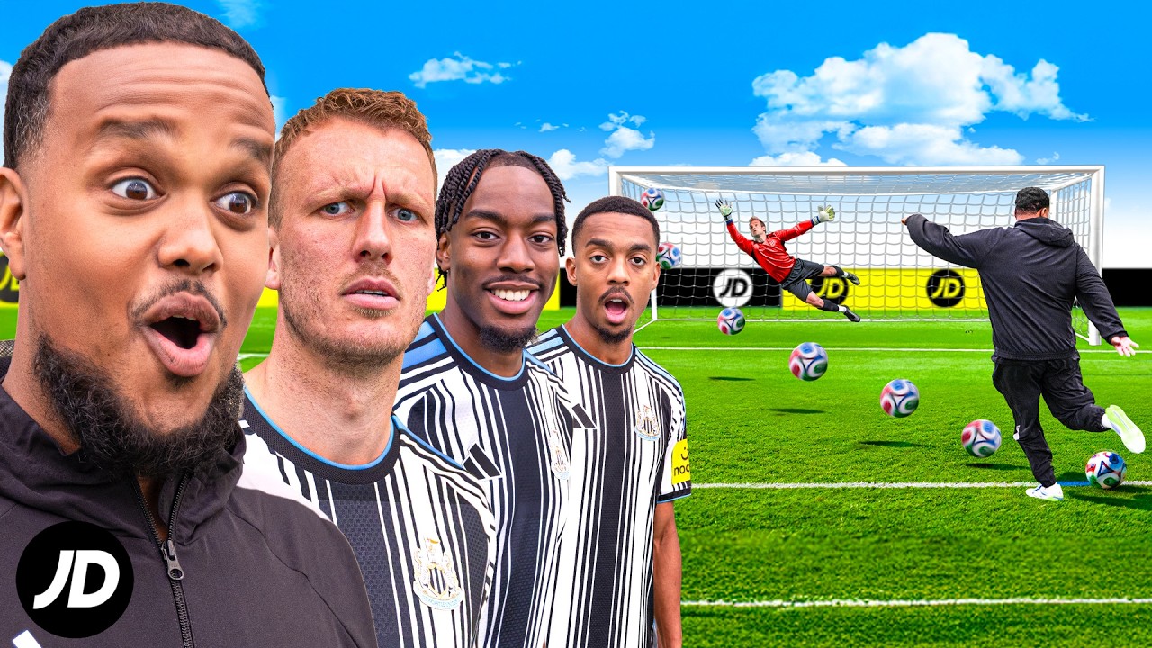Chunkz Football Challenges vs Newcastle United