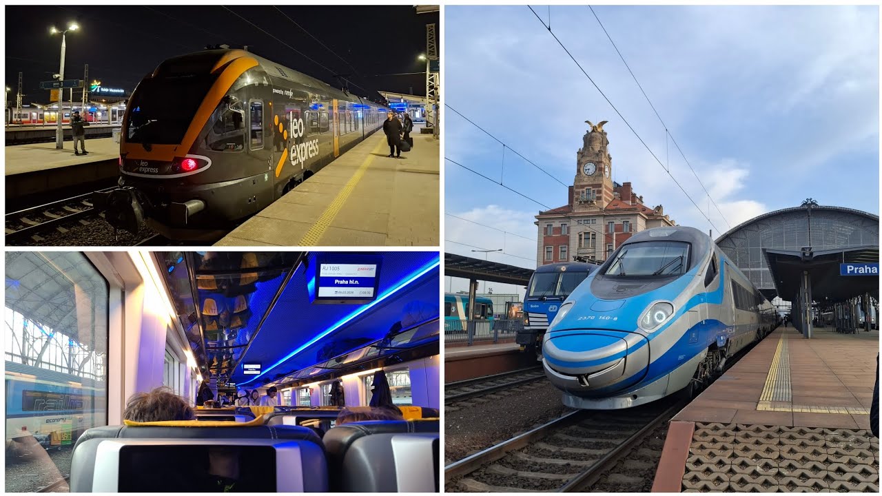 Kamień Milowy PKP Intercity Postawiony - Testy ED250 PENDOLINO W PRADZE + Przejażdżka Leo i RegioJet