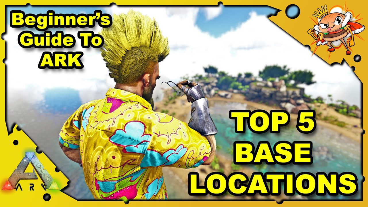 Where Do We Move? Top 5 Base Locations The Island - A Beginners Guide - Ark: Survival Evolved S4E24