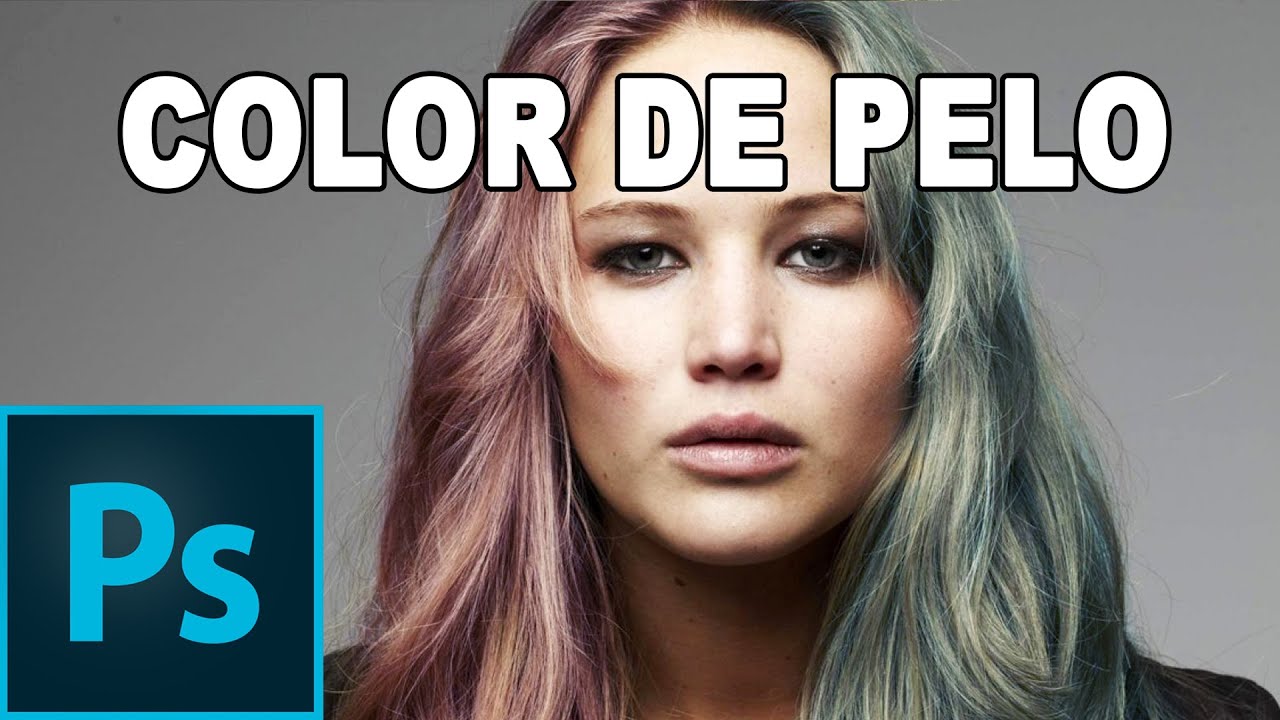 Cómo cambiar el color del pelo con Photoshop - Tutorial Photoshop en Español