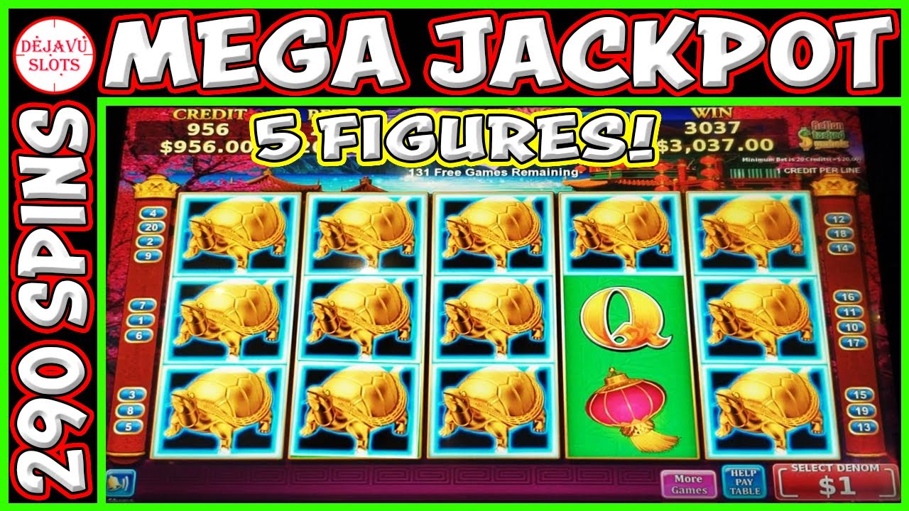 OMG Over 5 FIGURES MEGA JACKPOT! OMG 290 Spins China Shores Slot Machine