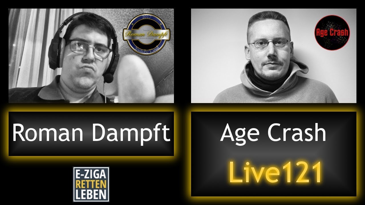 Age Crash & Roman Dampft Live #121 Full HD