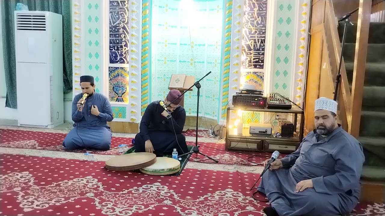 منقبه نبويه بمناسبه شهر رمضان المبارك الشيخ ابراهيم الطربولي والقارئ نور الدين الحيالي 8 رمضان 