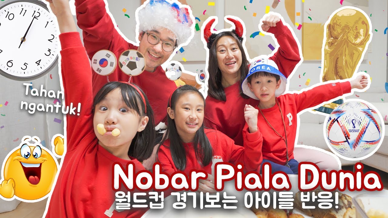 World Cup Pertama Untuk Anak-Anak! Berisik, Kaget, Sampai Nangis!! 🙉😮😭
