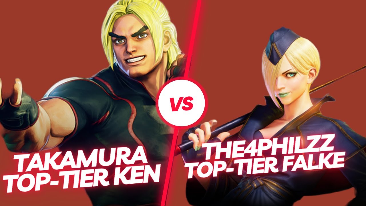 SFV CE ▰ Takamura (Ken) vs The4philzz (Falke) Ranked Set ▰ Street Fighter 5 Top Tier Gameplay