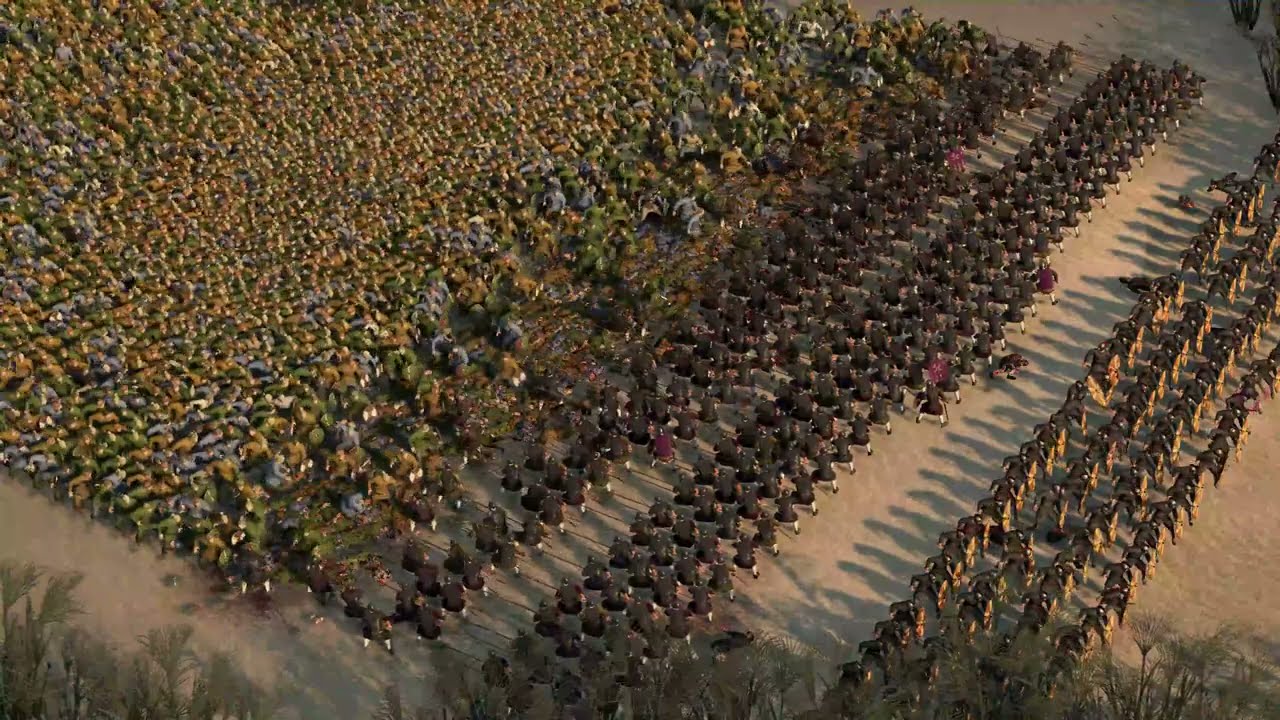 300 PIKEMEN vs 12K WEAKEST SAXON UNITS - Total War ATTILA