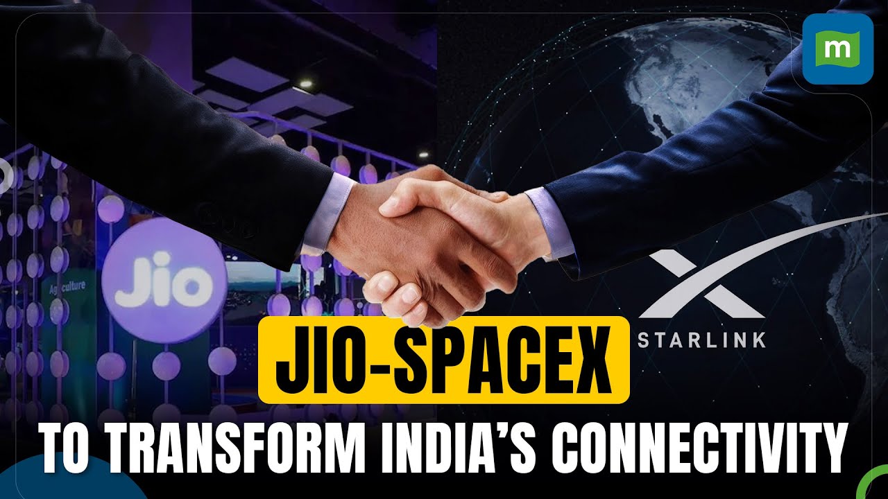 Jio collaborates with SpaceX | Starlink internet services in India | Broadband Connectivity