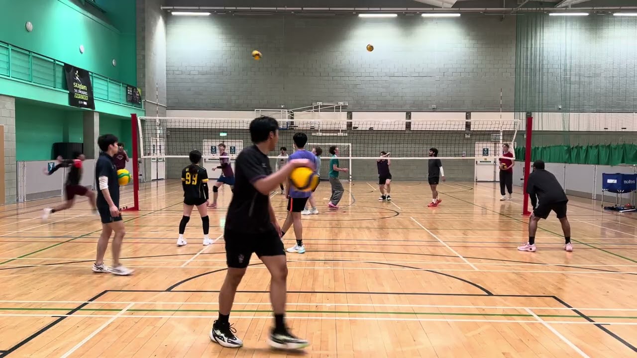 Volleyball Training 14th Jan Popup Session 