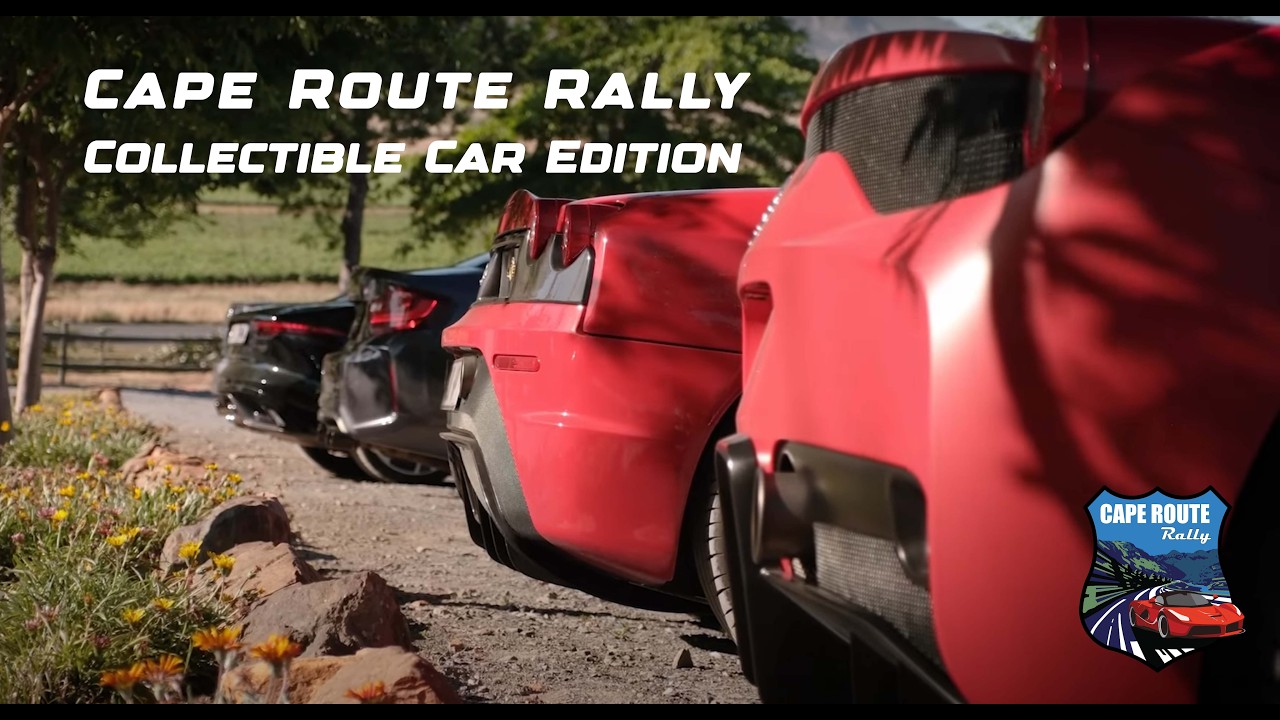 Supercars and Sportscars of South Africa | Cape Route Rally - The Collectable Car Edition
