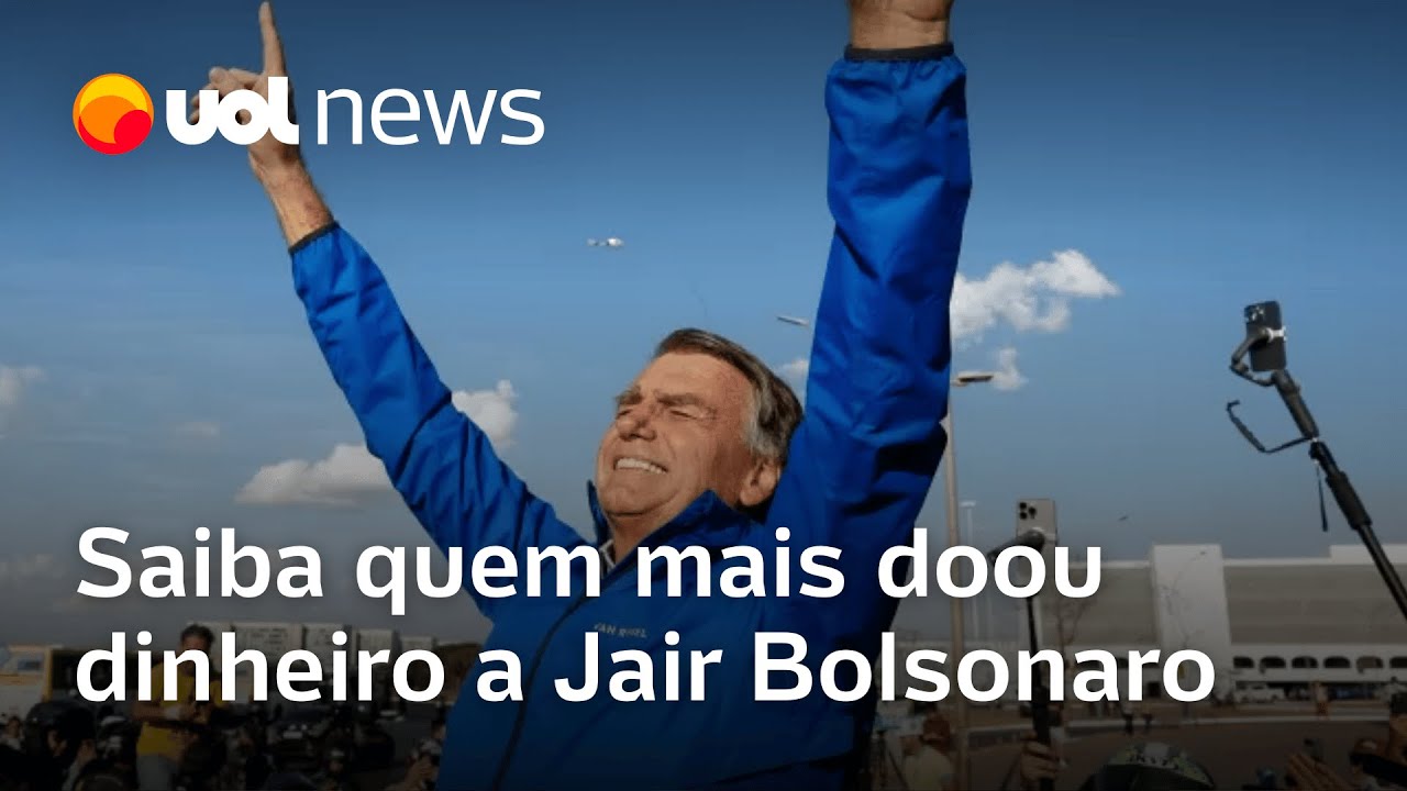 Saiba quem mais doou dinheiro a Jair Bolsonaro, segundo relatório da PF