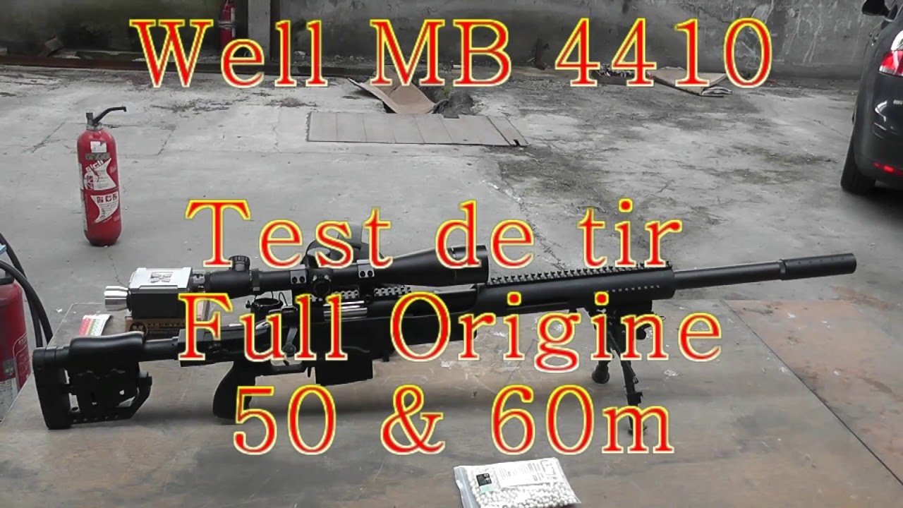 Well MB4410 Test de Tir Full Origine