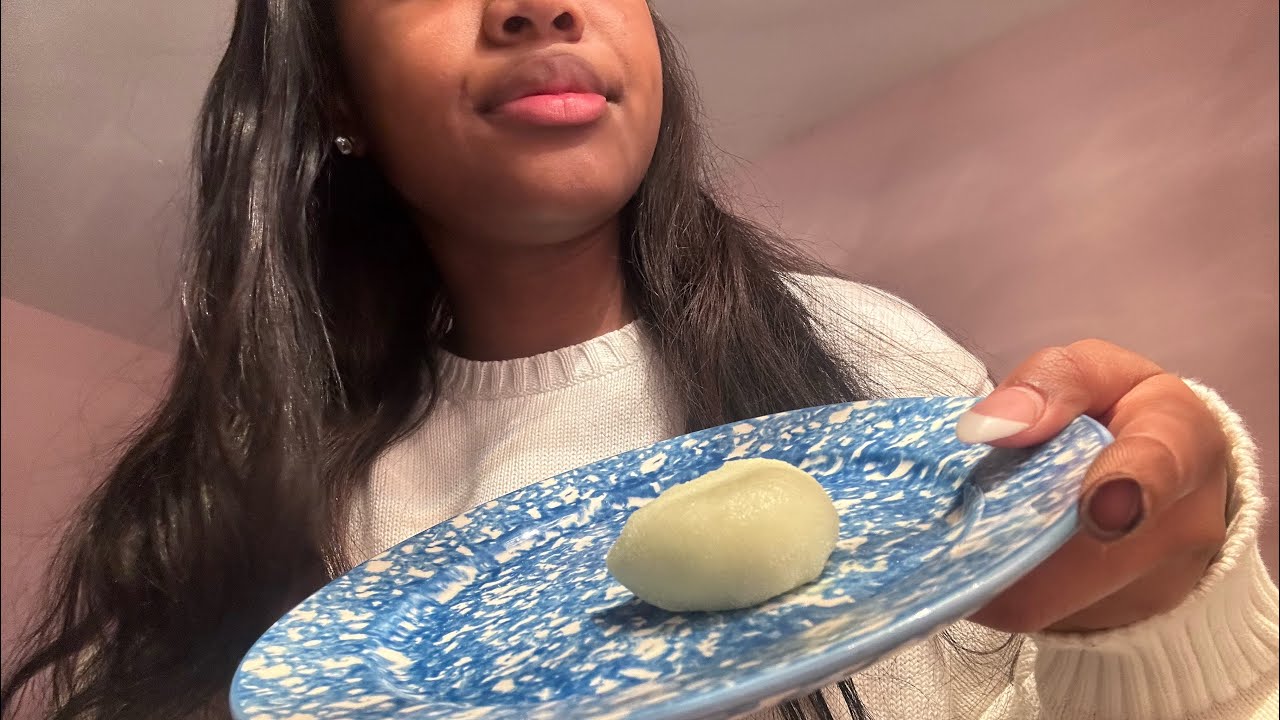 ASMR Eating Mochi Ice Cream