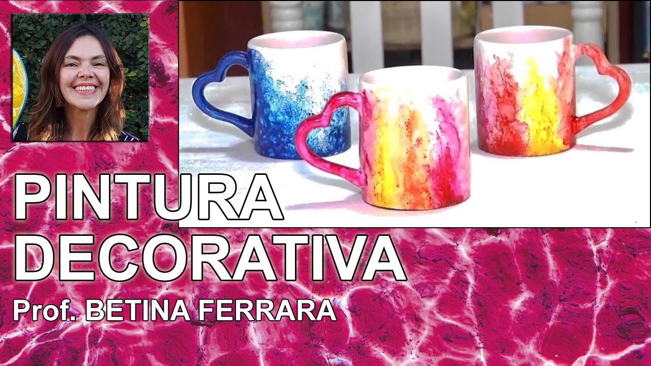 Micro Pintura Decorativa - Prof. Betina Ferrara (Argentina)