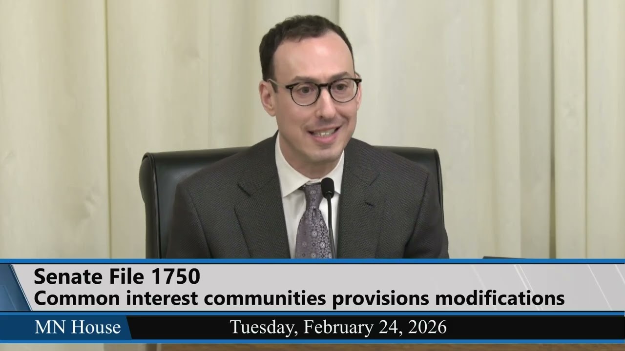 House Commerce Finance and Policy Committee 2/24/26